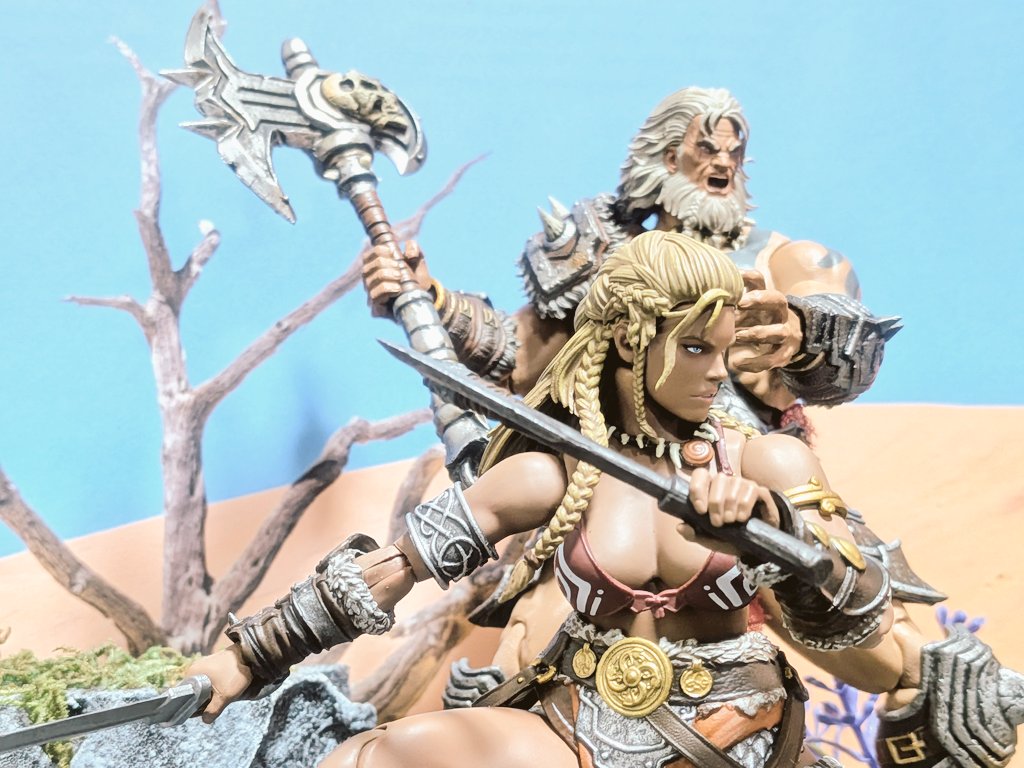 kagetomo1200x's tweet photo. ヒルダの姉御🥴
#ファンタジーフィギュアで遊ぼう
#xesray https://t.co/P3pDiB6nPx
