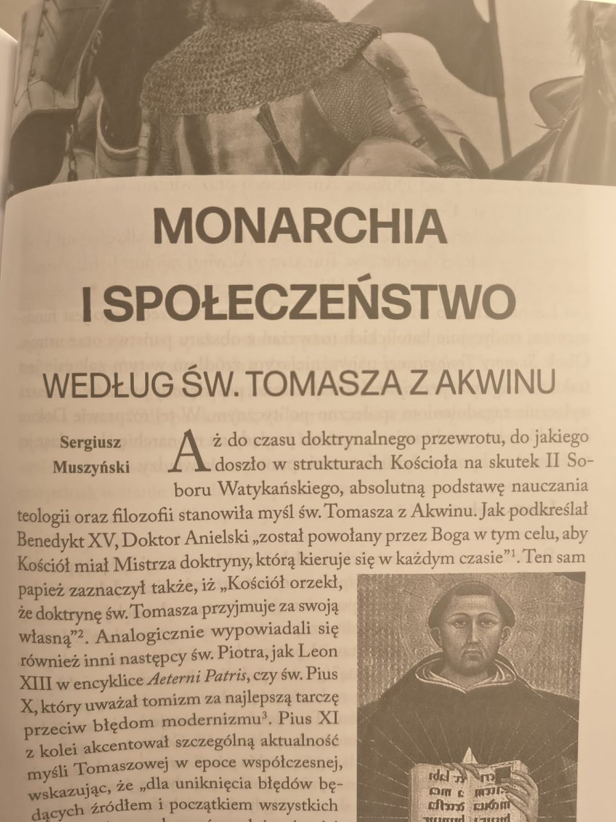 Zapraszam do lektury jubileuszowego numeru <a href="/magnapolonia/">Magna Polonia</a> , poświęconego idei monarchicznej. W numerze do przeczytania dwa moje artykuły. Pierwszy o tym, jak - moim zdaniem - ponownie społecznie ożywić monarchizm, a drugi o monarchii i społeczeństwie w myśli świętego Tomasza z