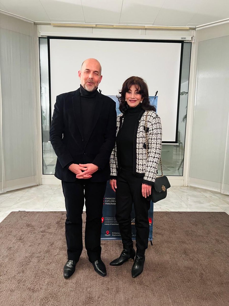 mgpoofficial's tweet photo. CEO Ms Aisha Khan attended the event commemorating International Mountain Day on 11th December 2025, organized by the Swiss Embassy.

#InternationalMountainDay #MountainsMatter #SwissEmbassy #MountainCommunities #ClimateAction #SustainableDevelopment #CSCCC #MGPO #MountainDay2025 https://t.co/Mhoshc5IAy