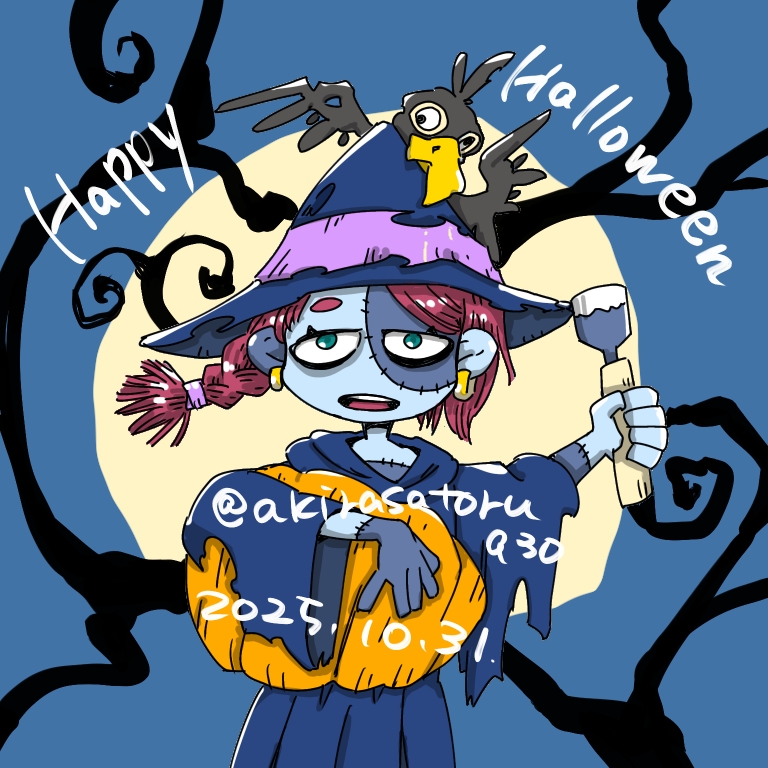 今年も残りわずかなので今年一番伸びた絵を貼る 自分のオリキャラで