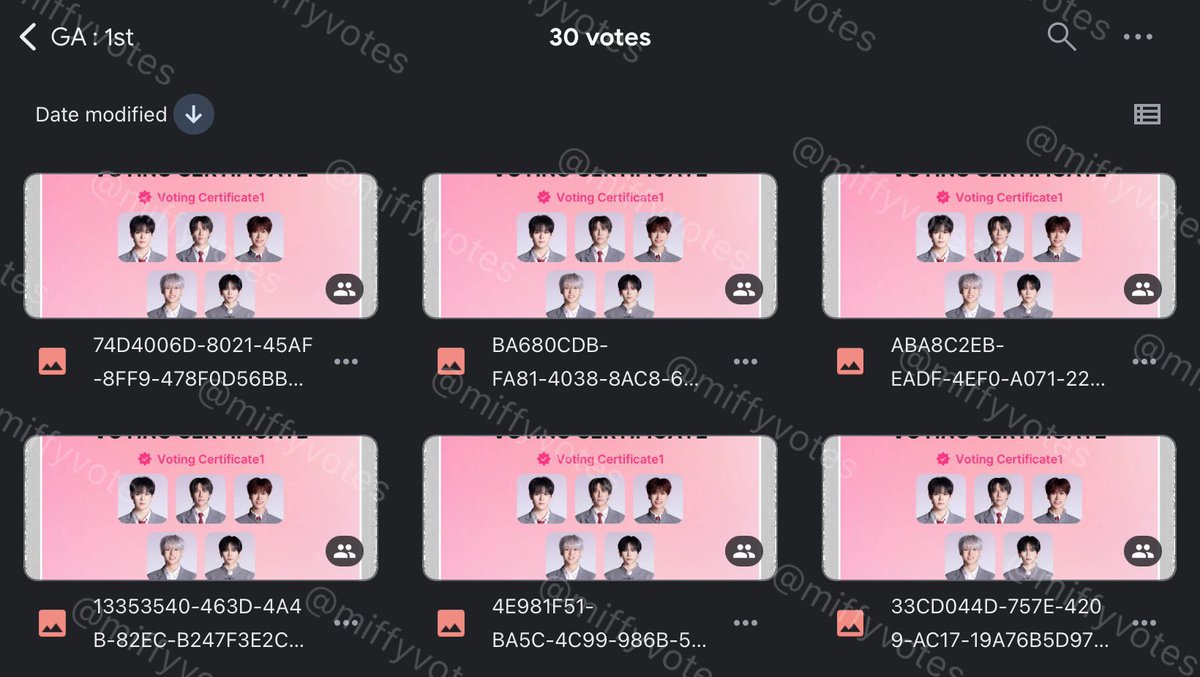 Votes proofs for giveaway 🧩
PLANET C : HOME RACE | 1st GLOBAL VOTE

🎟 30 votes for #HUHANWEN #LIZIHAO #SUNHENGYU #XUESUREN #ZHAOGUANGXU 

🔗 drive.google.com/drive/folders/…

Congratulations! and thank you all for joining! 🫶