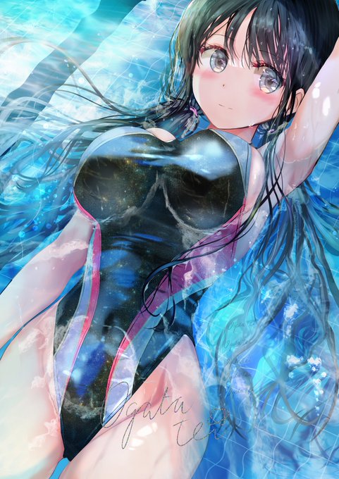 ある夏の終わり 夜のプールに幼馴染みと忍び込んだ。 「ねえ・・・君は泳がないの?」