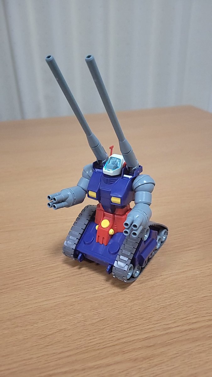 m’s様 ガンプラ作った MSを作り始めたばかりの連邦軍初のMS 古いキットなので