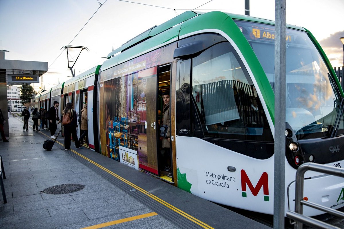 El Metro de Granada refuerza la Navidad con 40.000 plazas extra y horarios ampliados entre Albolote y Armilla
motrildigital.news/el-metro-de-gr…