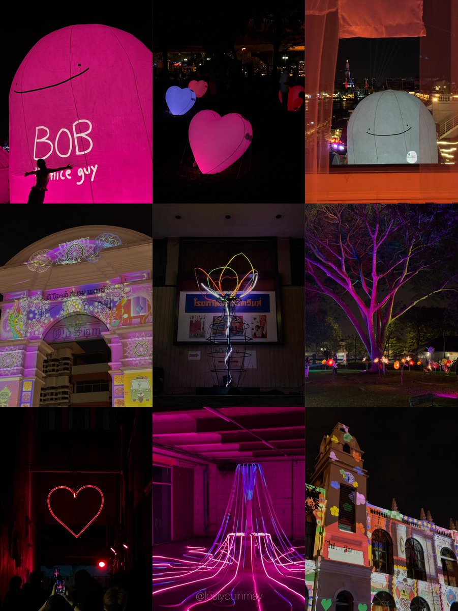 จากใจไปเถอะฟิลไฟตอนกลางคืนดีมากจริงๆ รอบนี้จัดแถวย่านพระนครด้วย เดินผ่านวัดสวยๆเพียบ แต่ละจุดเดินง่ายไม่ไกลกันมาก ขอยกเป็นเทศกาลช่วงสิ้นปีที่โคตรฮีลใจ :—)