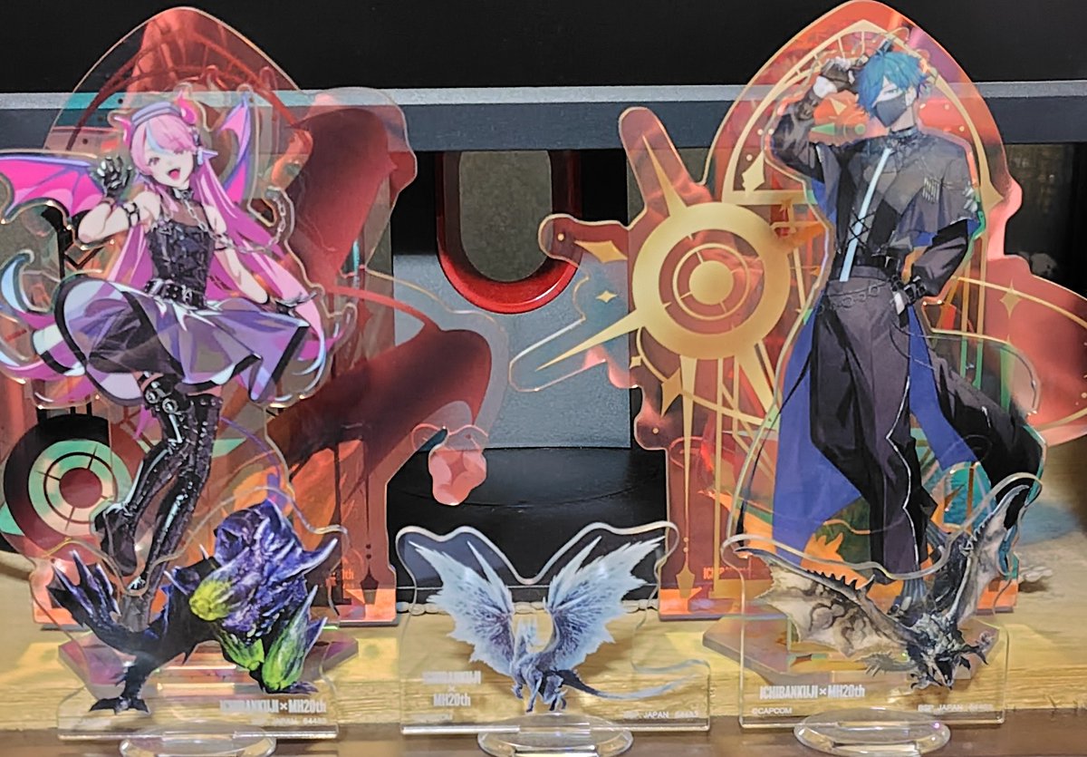 CR推しメンのアクスタ届いた✨️ #だるまいずごっど #ありさか