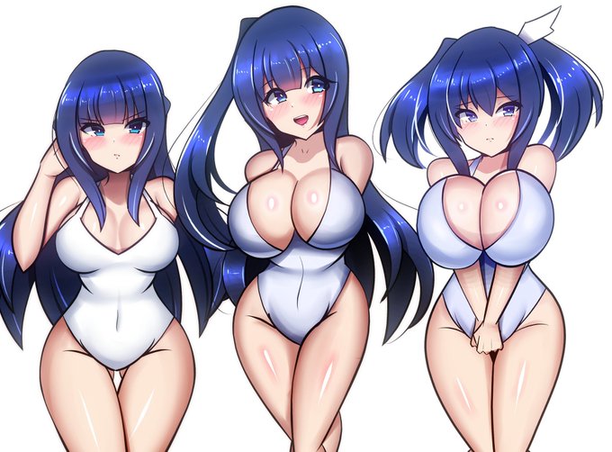 うちの子三姉妹です。
パラレルワールドの神威さんの娘達になります。
トマトはあげないでください! 