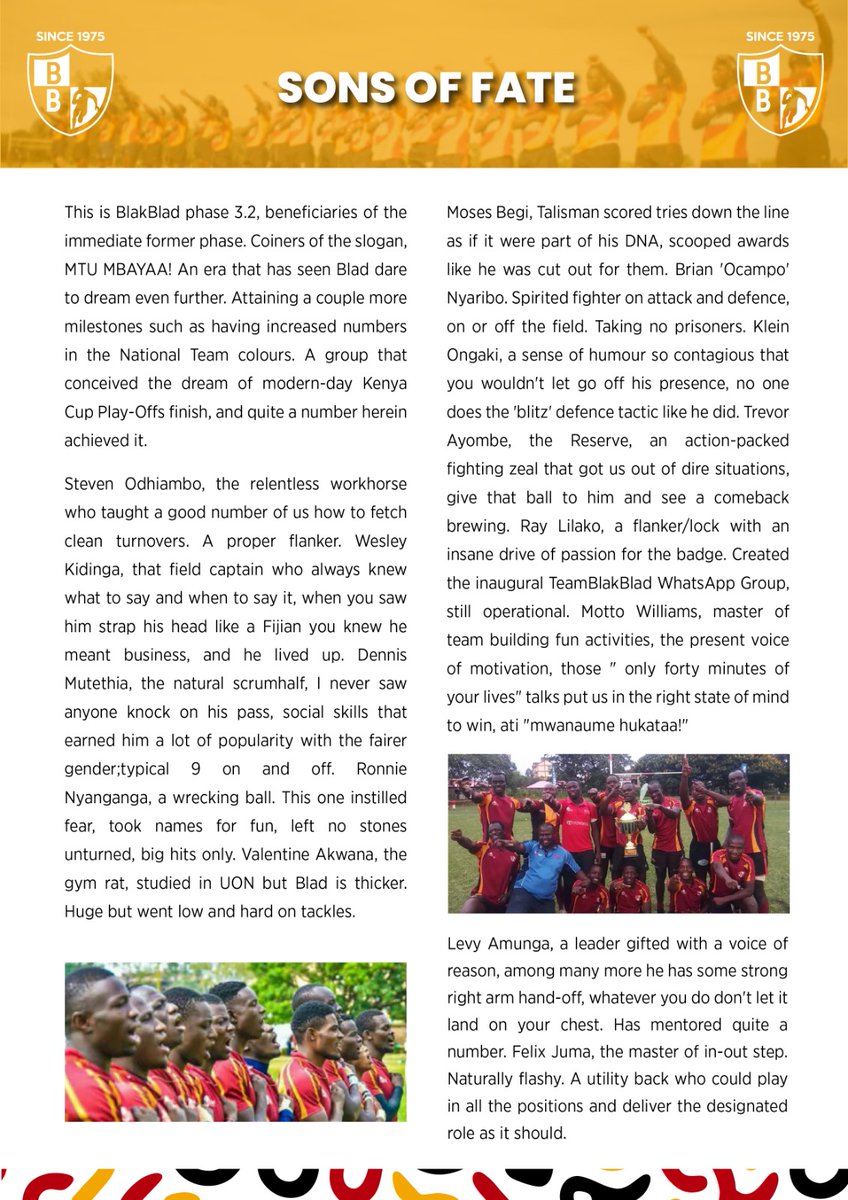 Kenyatta University's BlakBlad Rugby Club tweet media