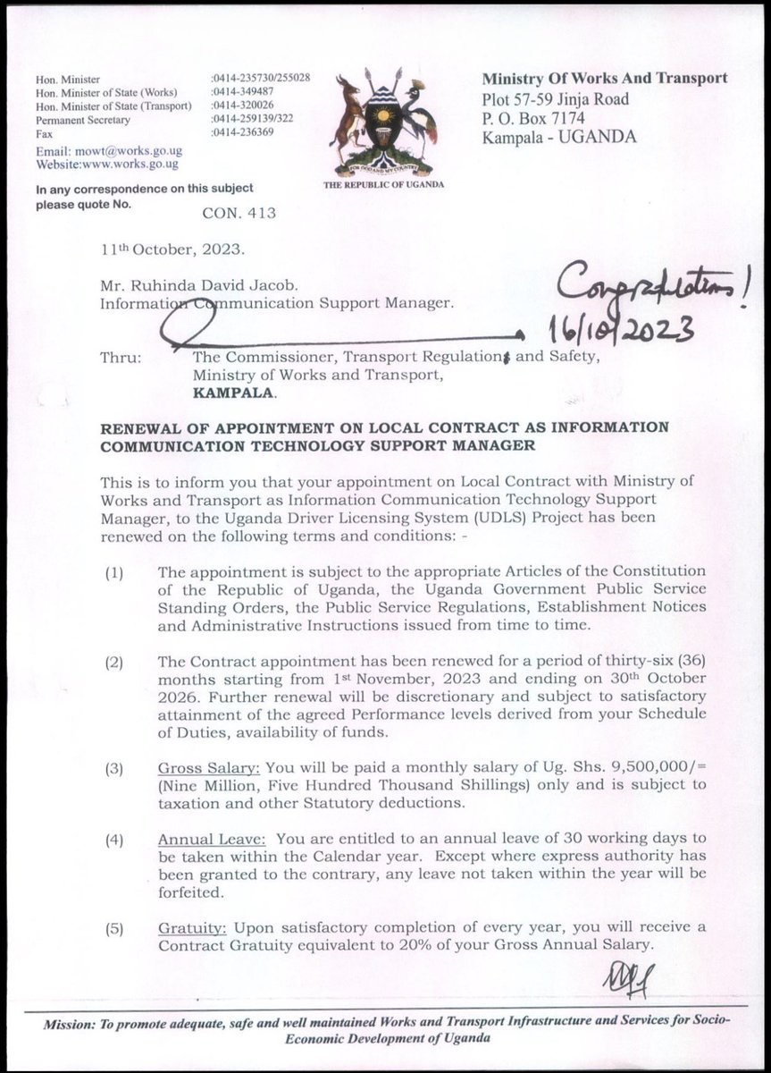 NinyeTabz's tweet image. Prof Balunywa was sent to Luzira for hiring two people at MUBS well knowing that they did not meet the minimum qualifications. So can we put the PS MoW&amp;amp;T to prove that these two former employees of Face Tech met the minimum requirements and went through the right hiring criteria?