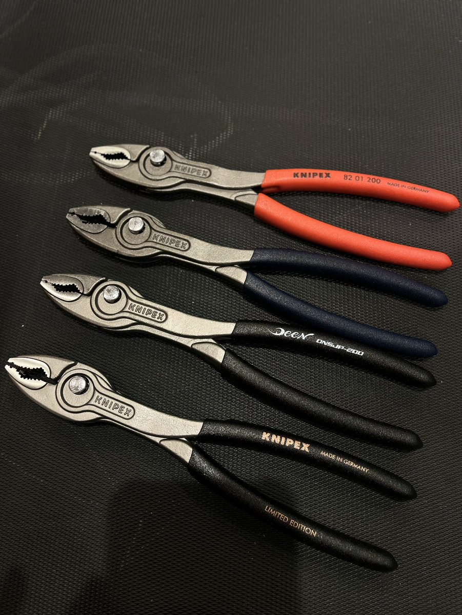 KNIPEX プライヤー DEENとのコラボ製品やクリスマス限定デザインなど
