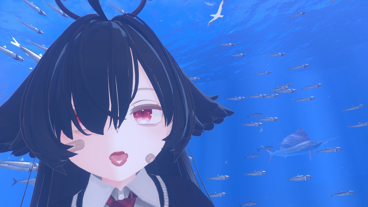 Reve4YLI's tweet photo. 海中ｻﾅ https://t.co/ccPJLLwCBc