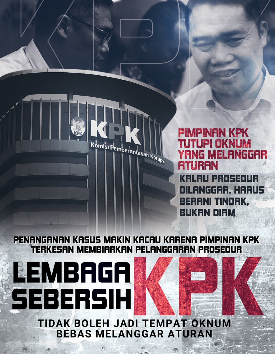 Kalau benar ada pelanggaran prosedur di internal KPK, pimpinan wajib bertindak. Linda Susanti tidak boleh dibiarkan berjuang sendirian menghadapi ketidakadilan.
#LindaSusanti #PublikBerhakTahu #KeadilanUntukLinda #DukungHakLinda

Minggu Jule #WilliamEst #HAECHAN