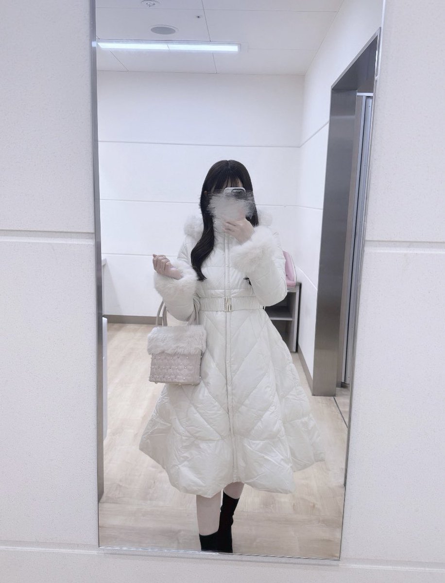 tocco closetの上品なキルティングコート🎀🤍 フィット＆フレア