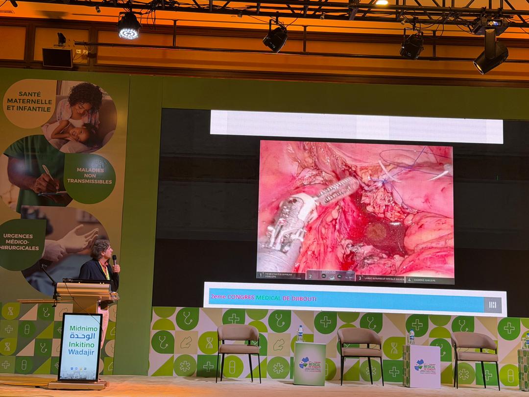 RoblehDr's tweet image. 2e congrès médical de Djibouti sous la présidence de SEM le Président de la République de Djibouti et en présence de la 1e Dame, des membres du Gouv, éminents professeurs, des professionnels de santé. Congrès organisé par l’ONPMD.
Bravo au ONPMD.