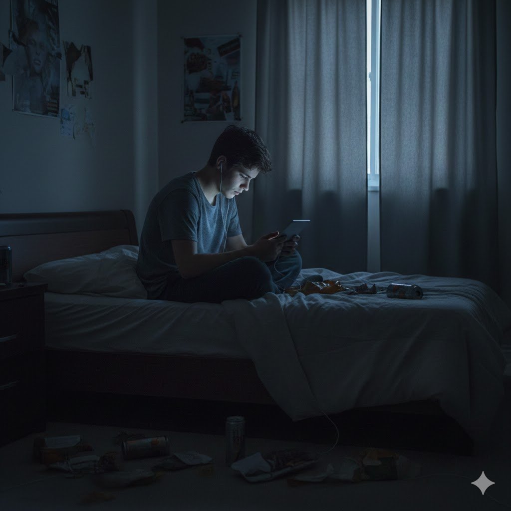 🎮 هل الألعاب الإلكترونية سبب اكتئاب المراهقين؟

ليس دائمًا.
دراسة حديثة وجدت أن الخطر الحقيقي لا يكون من الألعاب نفسها، بل من غياب الدعم العاطفي.
المراهق الذي:

لا يشعر بالأمان مع أهله

ولا يملك أصدقاء داعمين في الواقع

قد يستخدم الألعاب كـ هروب نفسي، وهنا ترتفع احتمالات