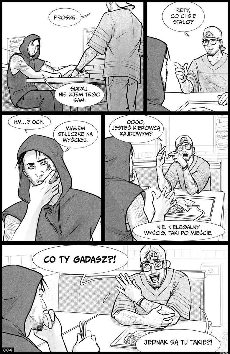 Blachary
Nigdy nie nie poznali się normalnie, więc zrobiłem własną historię początków znajomości Speedo i Vasqueza.

10 stron

1/3