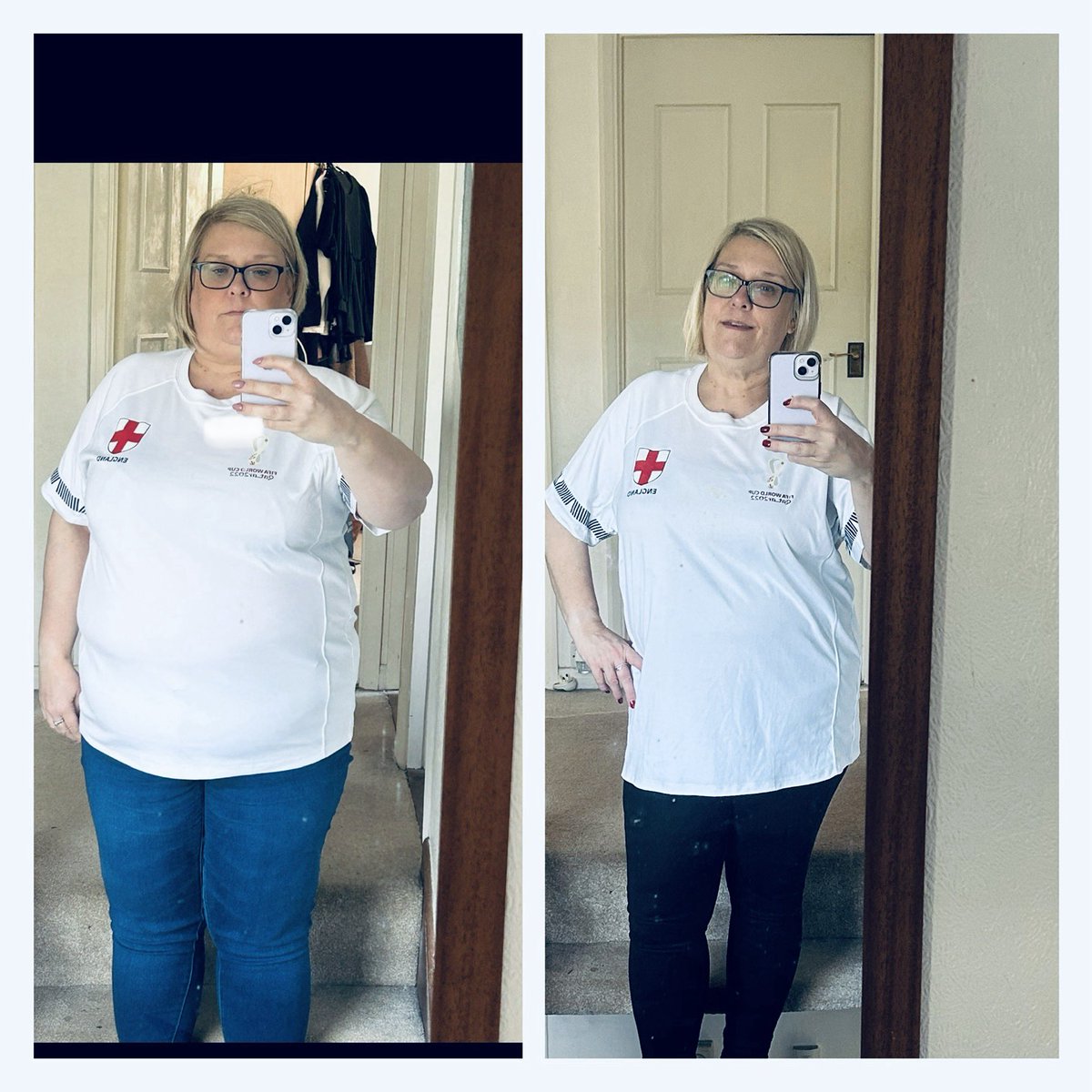 Eve73Shell's tweet photo. How I started the year v how I'm ending the year 💪🏼 https://t.co/HfGyircCGt