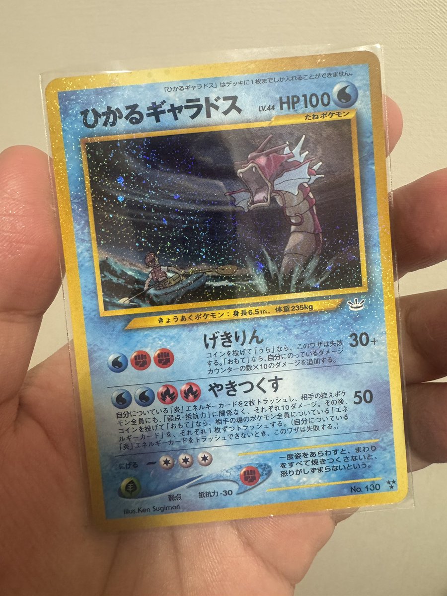 そういえば、#ひかるミュウ と #ひかるギャラドス が手元にあって状態