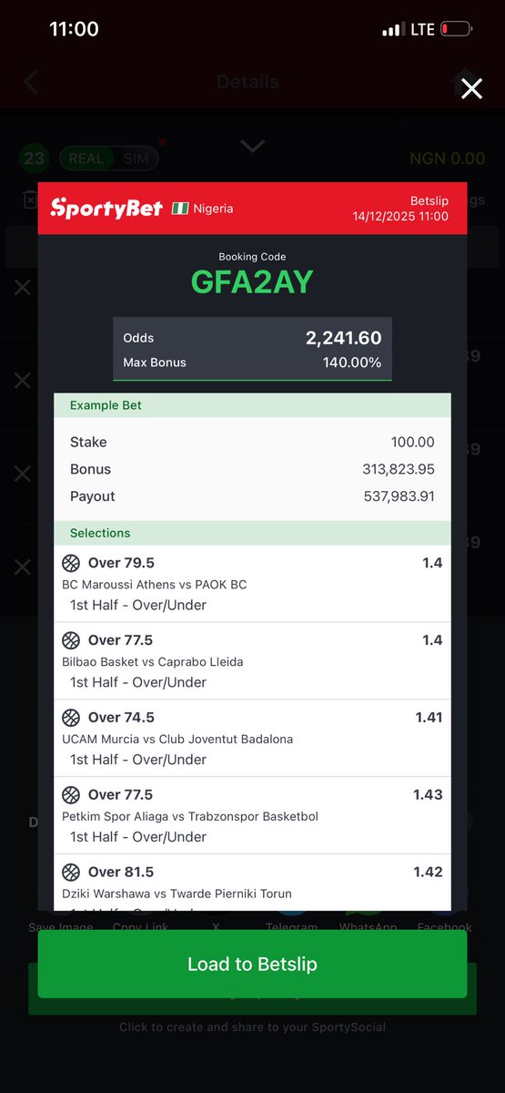 IsraelOpesh's tweet image. Sharp 2k odds 

GFA2AY

Bb 🏀 

Edit

Repost 

Boom 💥