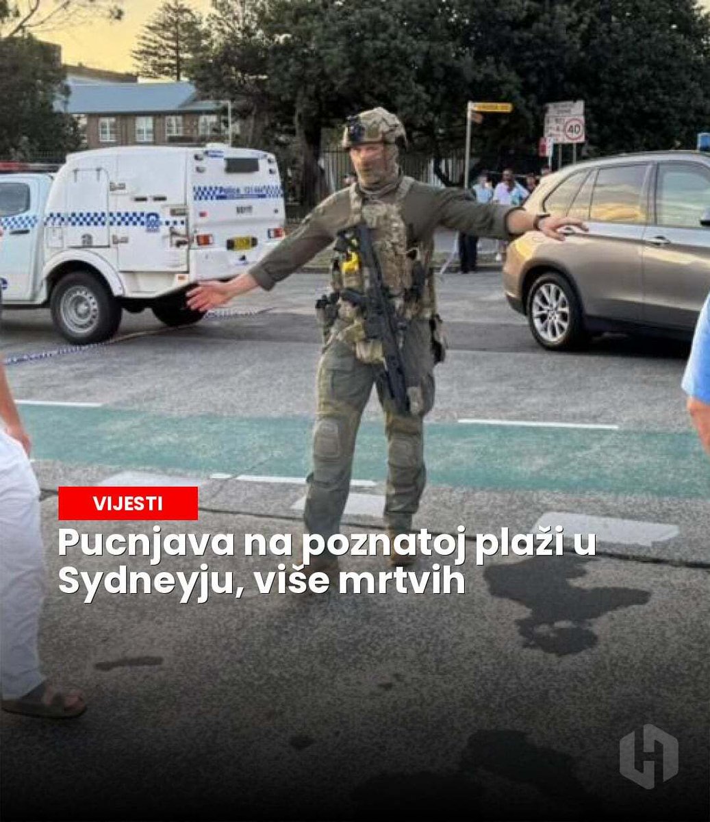 hercegovinainfo's tweet image. Pucnjava na plaži Bondi u Sydneyju izazvala je više smrtnih slučajeva, dok je policija neutralizirala napadače i istražuje moguće eksplozivne naprave. - hercegovina.info/vijesti/svijet…

#pucnjava #Sydney #Bondi