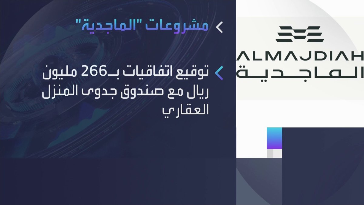 الماجدية توقع اتفاقيات بقيمة 266 مليون ريال مع صندوق جدوى المنزل العقاري لتطوير 3 مشاريع في الرياض غداء عمل _Business 