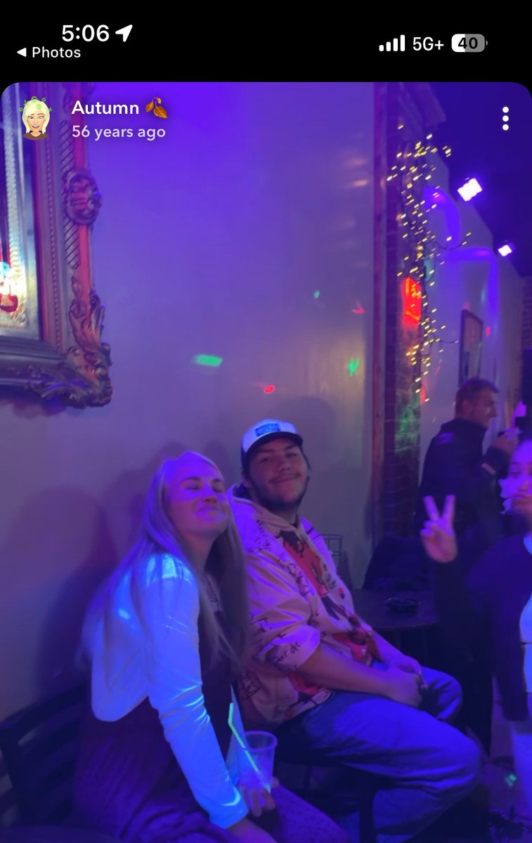 awdumm's tweet photo. Why did I go out with my friends and save a bunch of videos and pictures and then tried to post them on Snapchat and now it’s saying 56 years ago 🤣 https://t.co/EAVcKXnEFW