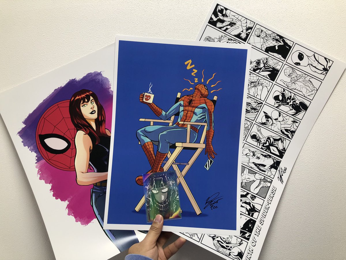 東京コミコンのお宝その1 レイ先生のポスターとブラインドスケッチ