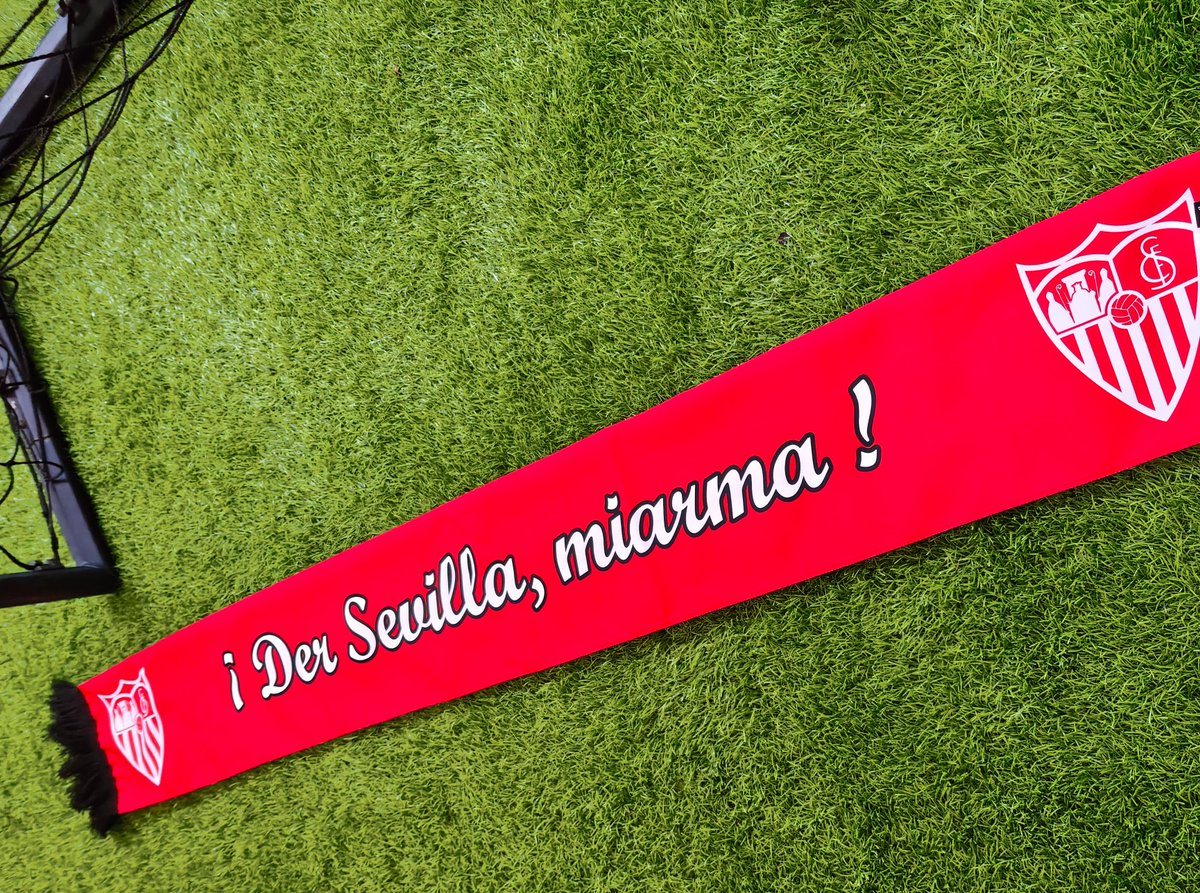 Buenos días familia, os anunciamos la nueva bufanda de la peña! 

¡Der Sevilla, miarma!