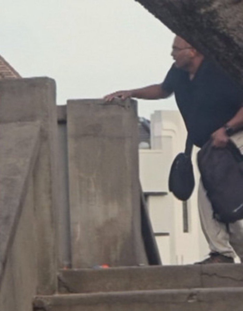 TPASarah's tweet image. Terrorists often carry bags to conceal their gear—pay attention and learn from this. See below.