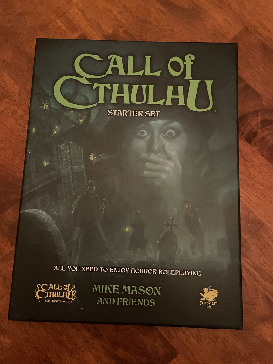mitchellg's tweet image. I’ve been wanting to check out Call of Cthulhu for a long time. I’m excited to dive into some eldritch terror. 🐙