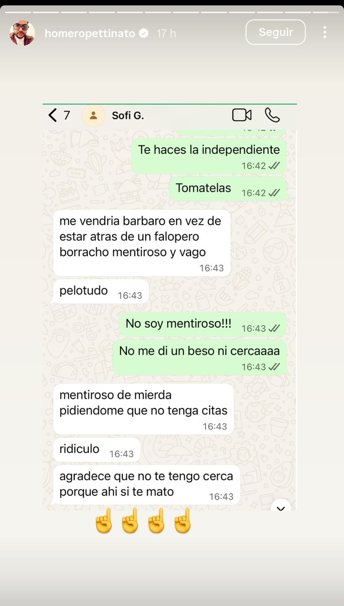 Franco_Ferrar1's tweet photo. @TraductorTeAma Le dicen falopero, borracho, mentiroso y vago. Procede a ofenderse por mentiroso... https://t.co/41tWHBeJgc