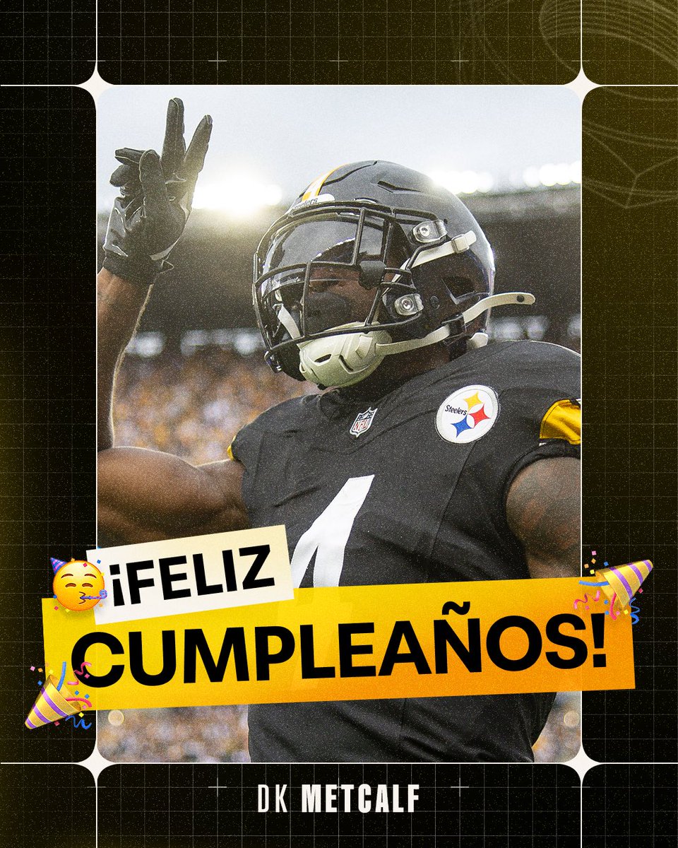 LosSteelers's tweet image. Repost para felicitar a DK hoy en su cumpleaños‼️🥳

#ProBowlVote @dkm14