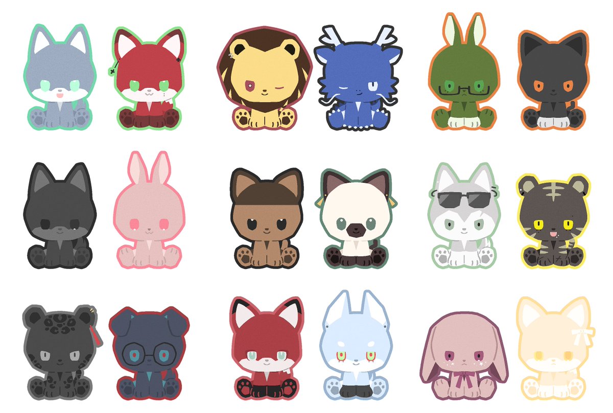 커미션 #Commission 간단한 \u003c네발동물\u003e 커미션 받고 있습니다. 샘플에 없는 동물도 문의 가능합니다!  ---------------------------------------------- 가격: 1마리 4000원, 2마리 7000원 기간:  4일(1마리 기준) 사이즈: 약 4*4cm 내외, 300dpi, image size:1200x809