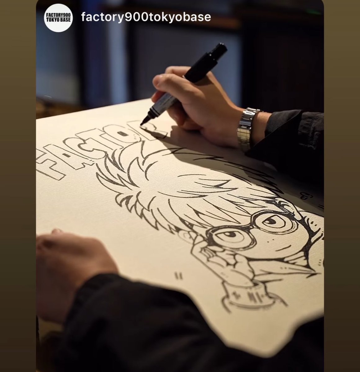 【前田純】ドローイング作品 Maeda Atsushi | 「LIVE DRAWING DAY 1」完成 インスタライブ