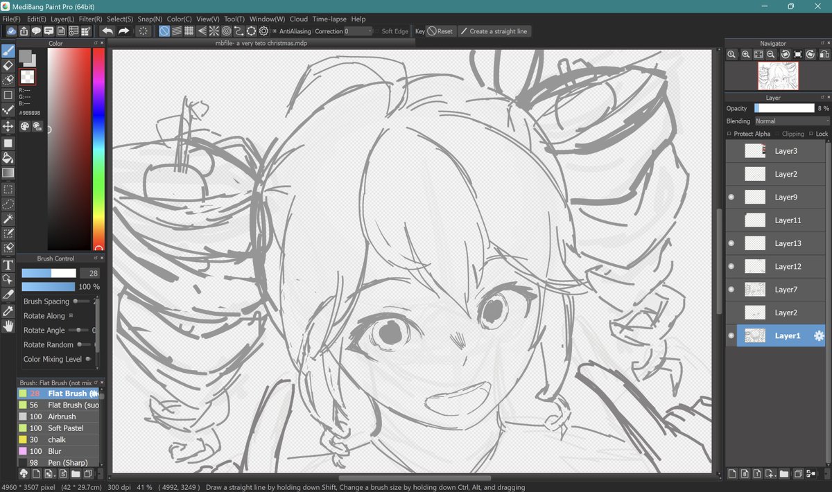 wip a very teto chrismas