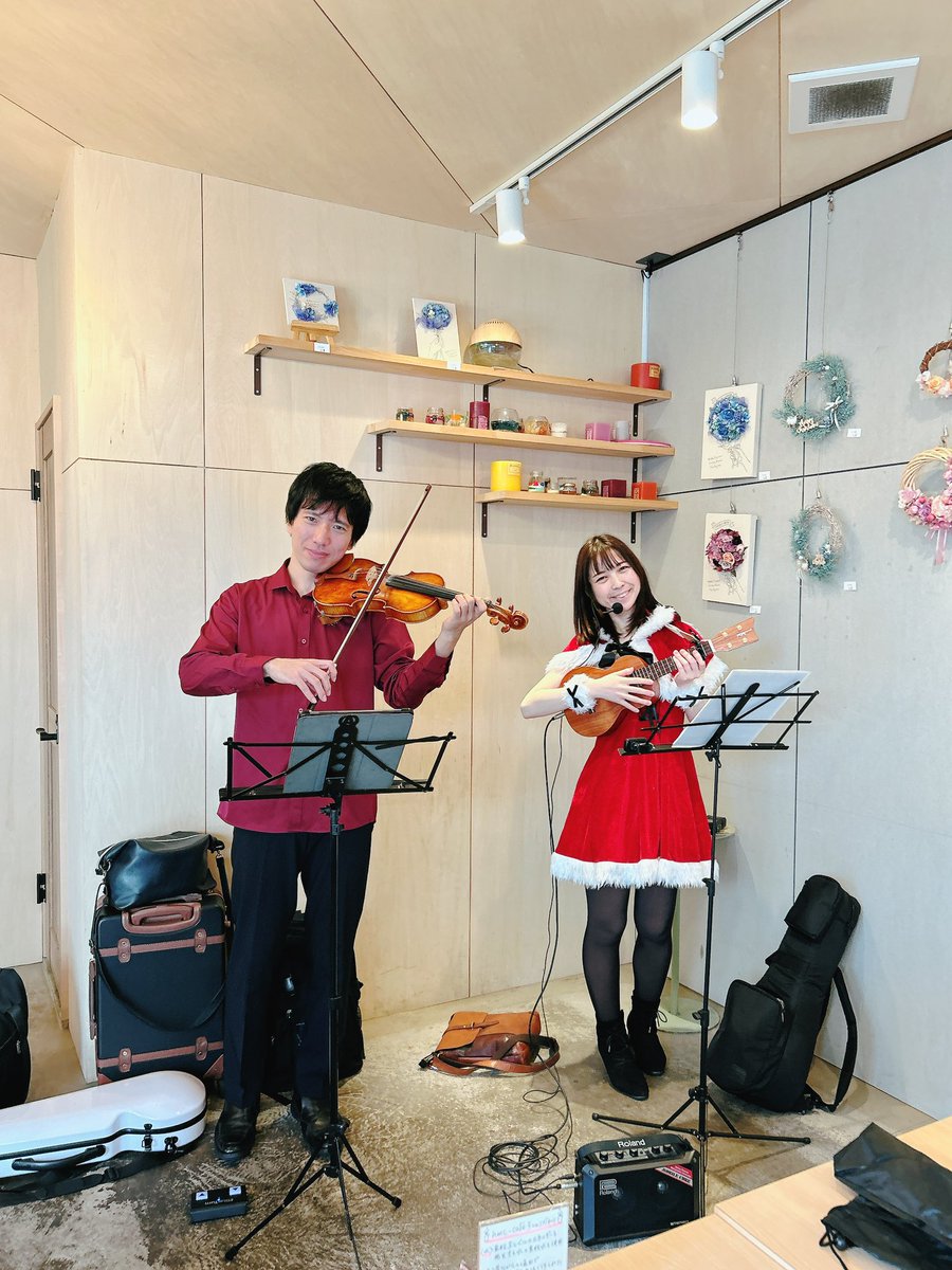 cotori_megumi さま クリスマスライブ🎄 @HikaMusica さまコラボも