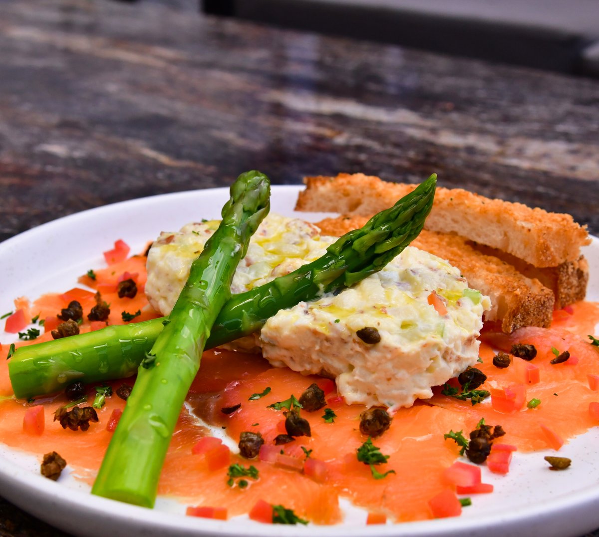 GrottoItalian's tweet image. When brunch cravings call, answer with our Smoked Salmon.