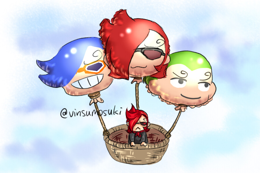 vinsumosuki's tweet photo. 12月14日🎈🎈🎈

#ONEPIECE #ヴィンスモーク https://t.co/ecucU51Q9t