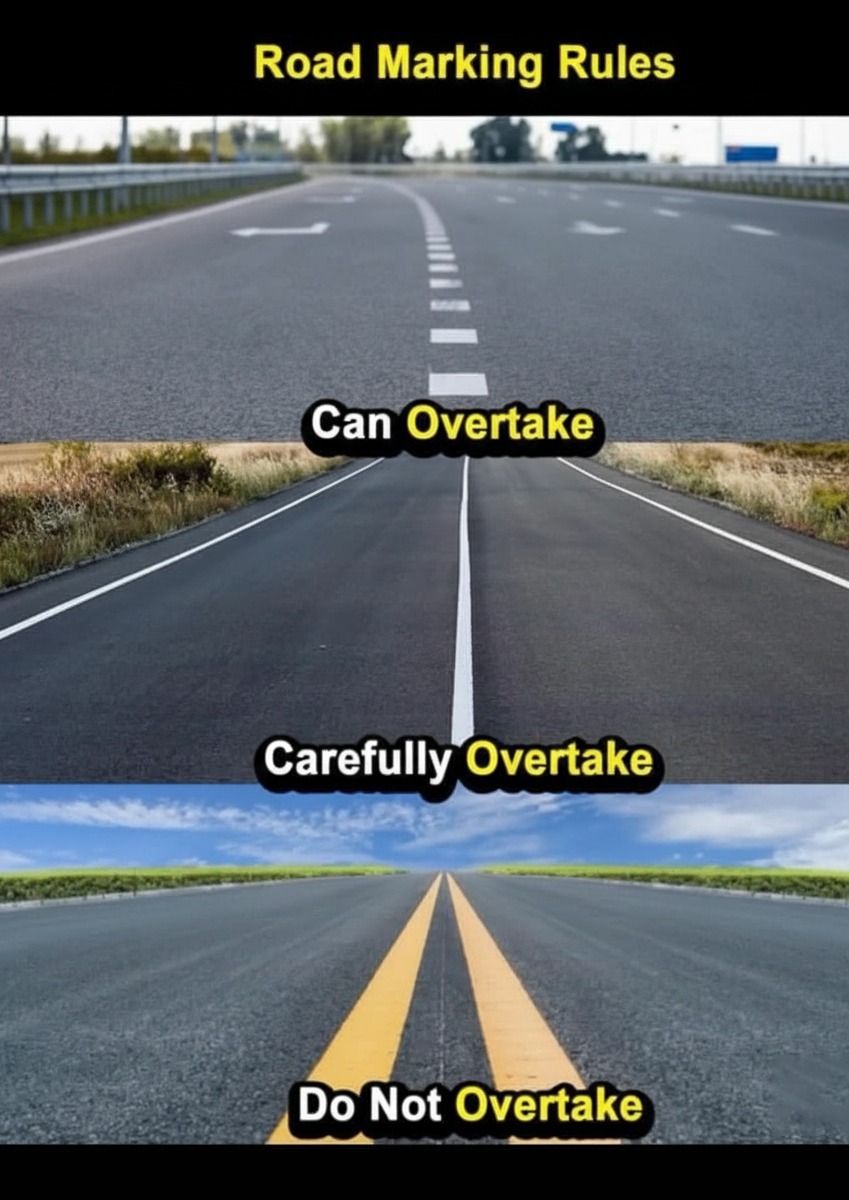 Road marking rules guide