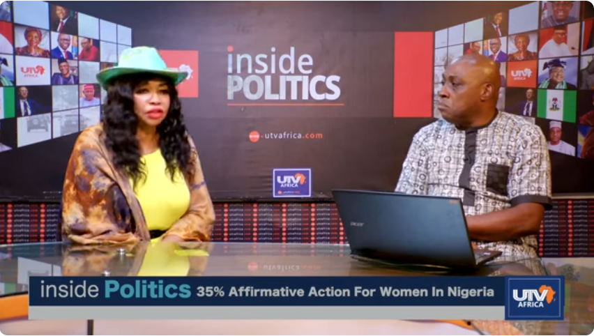 Are we ready for more women in Nigerian leadership? Amb. AJU Elumelu breaks down the fight for 35% affirmative action on <a href="/UTVAfrica/">Universal TV Africa</a> 
 #WomenInPolitics #Nigeria #InsidePolitics 
youtu.be/B6a90SVIqbk