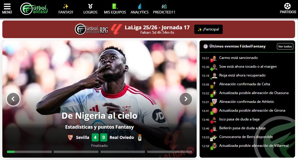 FútbolFantasy tweet media