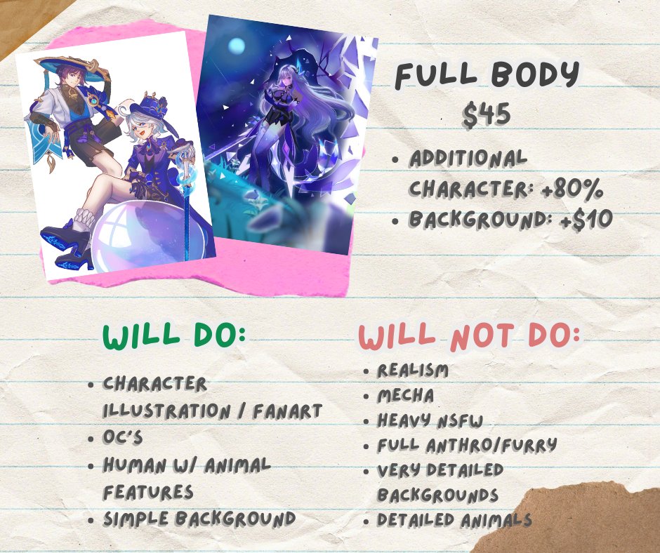 myspacesbop's tweet image. Heyyaa guyyss!! 
My c0mmissions are open on vgen (≡^∇^≡)

For base price ranges:
Sketches: $13-$15
Rendered: $30-$45

Feel free to check if interested!! 
ヾ(＾-＾)ノ

#VGenComm