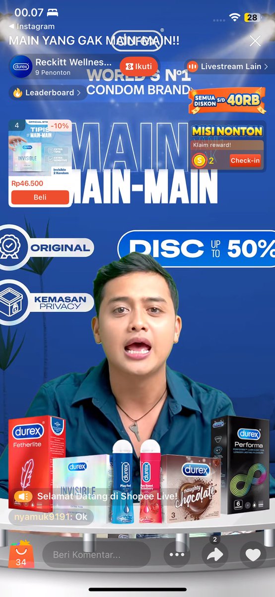 seventhhhsonn's tweet photo. Jangan lupa checkout ya kakaa !! https://t.co/FFU3Fz0azM