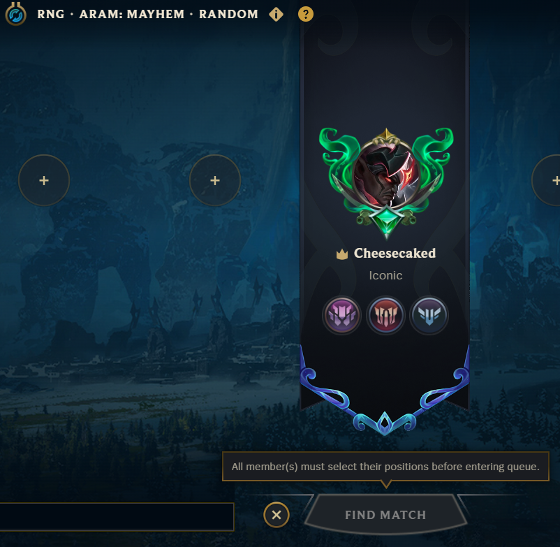 Positions in ARAM?? KEKW