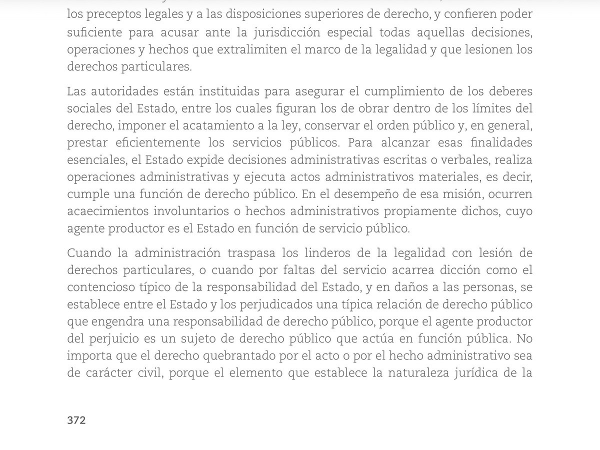 Nuestro derecho administrativo que se soporta en los contenidos sustanciales del ordenamiento constitucional y convencional ha sido el producto de una larga y profunda construcción pretoriana a cuya cabeza el <a href="/consejodeestado/">Consejo de Estado</a> ha cumplido un papel trascendente para nuestra