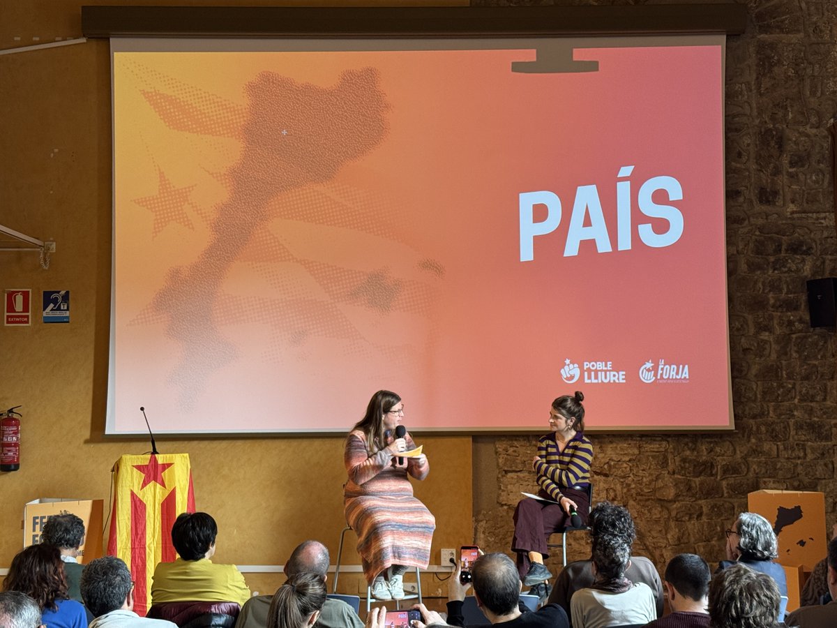🔥🔥FEM FOC NOU EN L'INDEPENDENTISME D'ESQUERRES

🌟Renovació de les formes
🛠️de les eines de què disposem
🗣️dels discursos que teixim
👭👬creació de nous lideratges
📍aplegament de l’independentisme d’esquerres

poblelliure.cat/2025/12/14/pob…