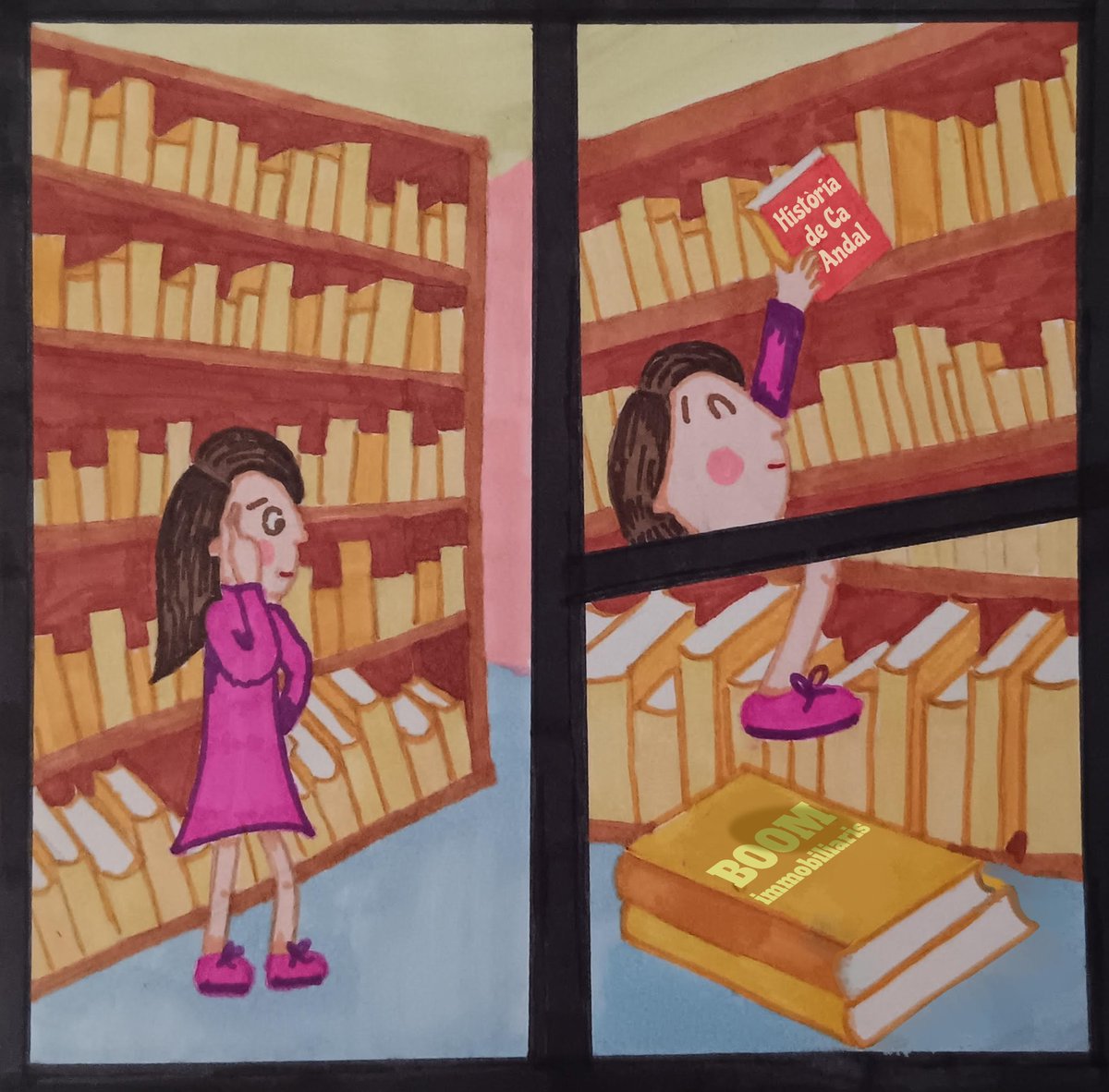 salvemcalandal's tweet image. Per al nou any el somni segueix: Ca l'Andal, espai sociocultural per a #Bufalà i #Badalona Sabem del cert que els somnis no cauen del cel ni cap rei que els regali ✨️ Si tu també tens el mateix somni, ajuda a fer-lo realitat 👑
Il·lustracions de Marina, Ramiro i Loli Zapero 💚