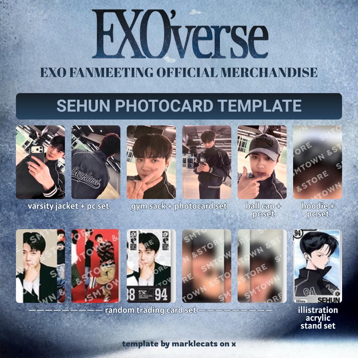 2025 EXO FANMEETING <EXO'verse> — official merchandise photocard