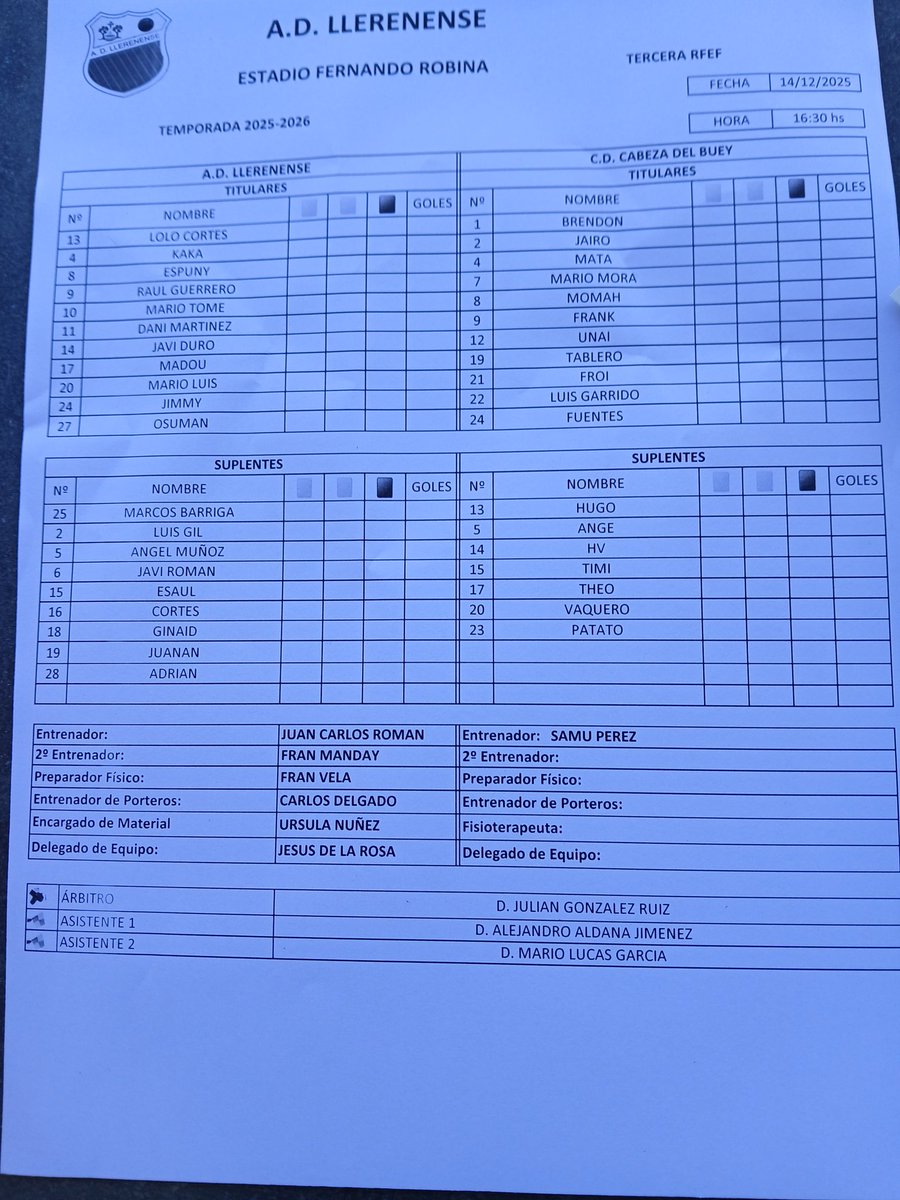 ⚽️<a href="/adllerenenseof/">A.D. LLERENENSE</a> y <a href="/CPMontehermoso_/">CP Montehermoso ⛰️🌞⚽</a> buscan revertir la mala racha y alejarse del descenso. Ambos vienen de caer por la mínima tras el cambio de entrenador. 

📻Te lo contamos en Canal Extremadura Radio, Twich y <a href="/enjuegoCEX/">Extremadura en Juego</a>‼️