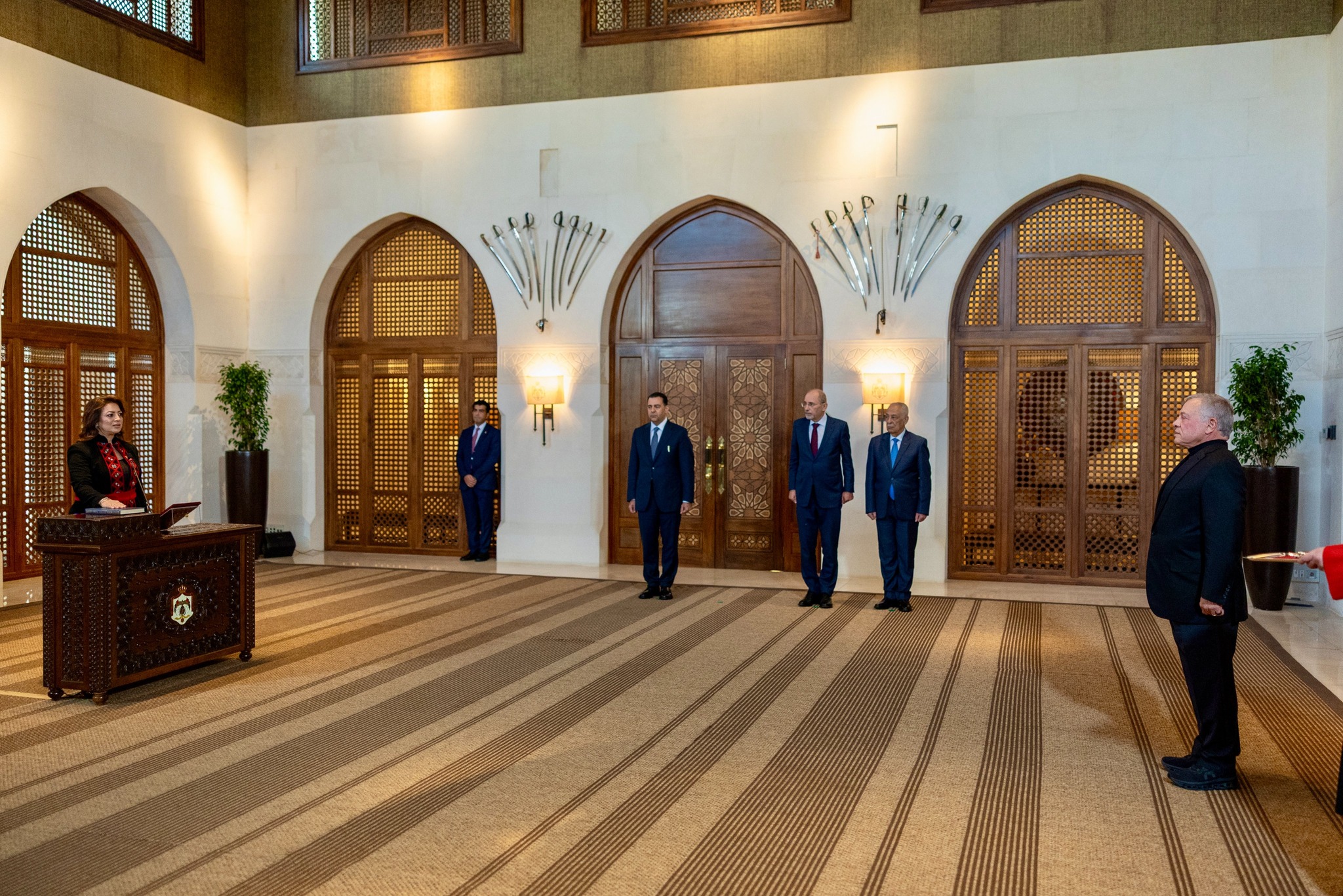 سفيران جديدان يؤديان اليمين القانونية أمام الملك #الأردن 